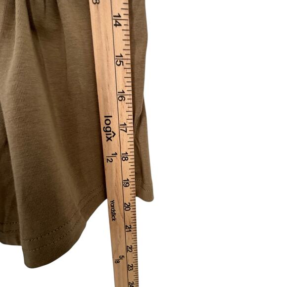 Matilda Jane Ruffle Bottom Pants XS Beige New With Tags Pull On Stretch - Picture 3 of 9